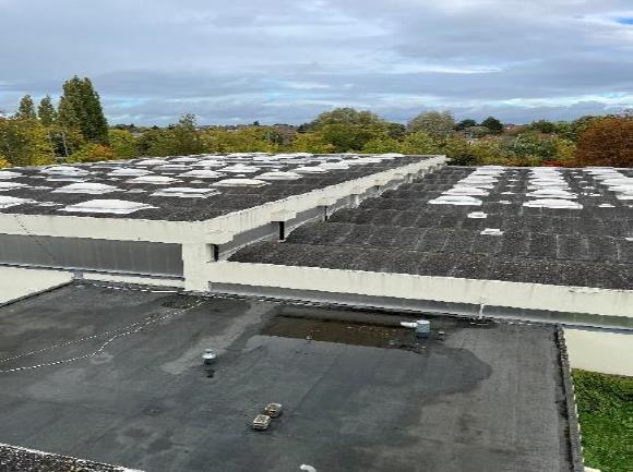 Réfection de la toiture terrasse du bâtiment génie civil à l’IUT de Béthune