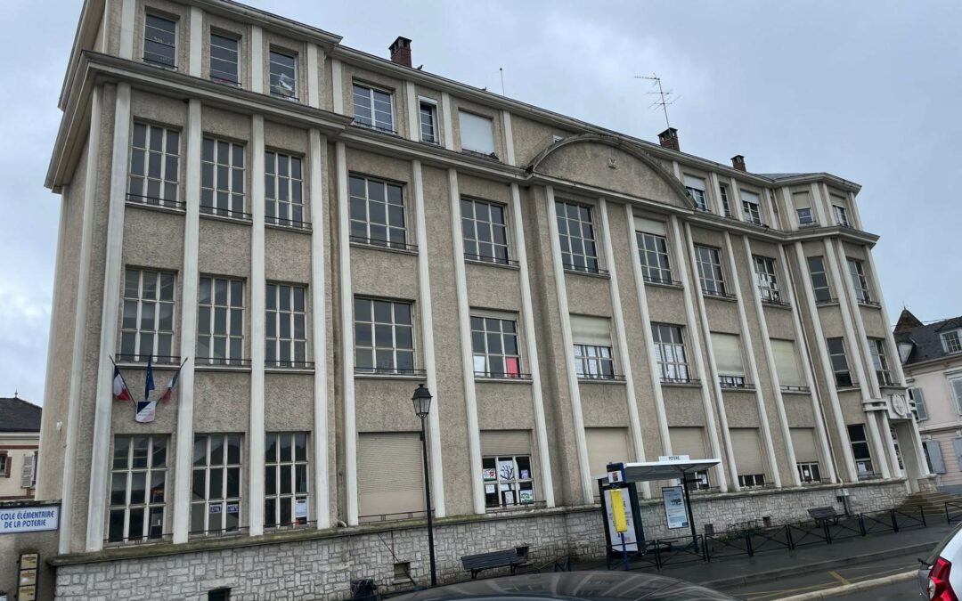 Réhabilitation Energétique de l’école Elémentaire de la Poterie – Montereau Fault Yonne