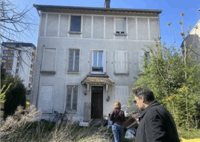 REHABILITATION EXTENSION OU DEMOLITION 4 SCENARIOS RESIDENCE NANTERRE FERAOUN